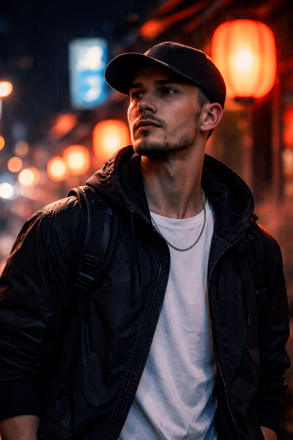 AI-generated Japanese style illustration